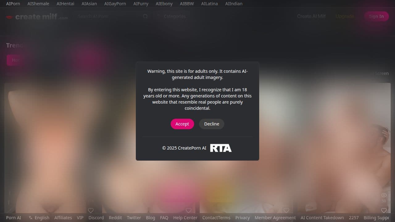 CreateMILF's screenshot