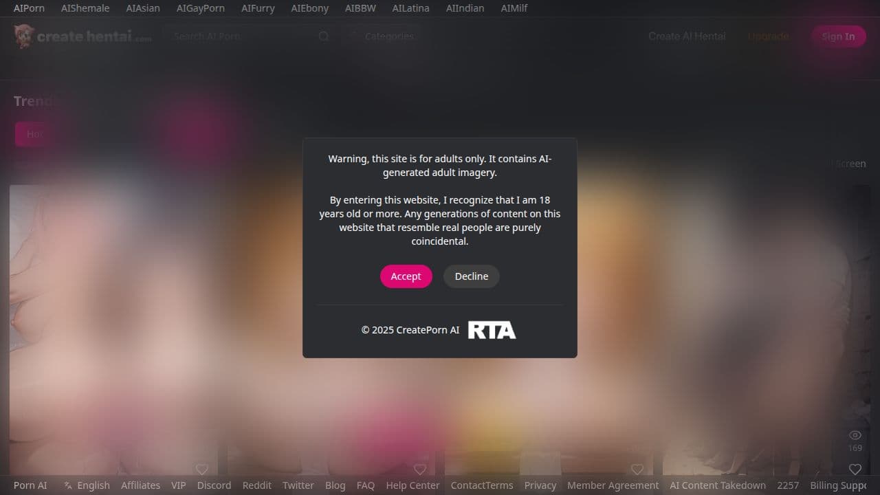 CreateHentai's screenshot