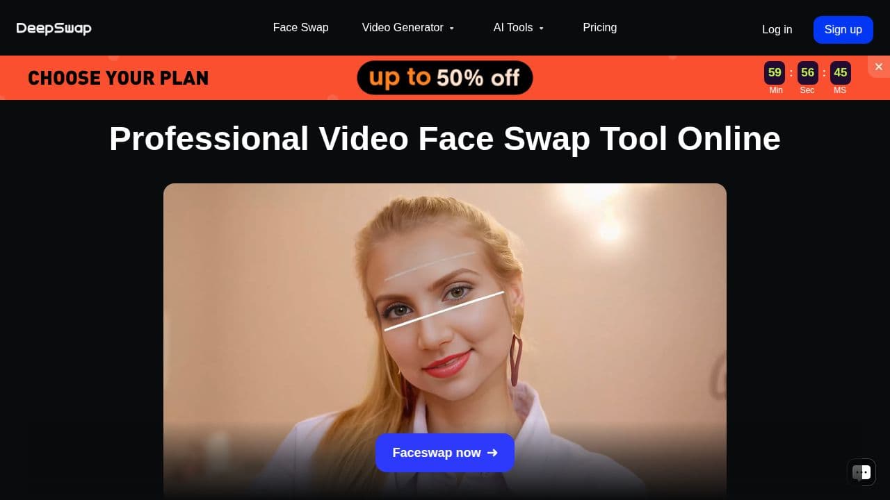 DeepSwap's screenshot